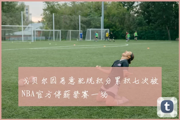 戈贝尔因恶意犯规积分累积七次被NBA官方停薪禁赛一场