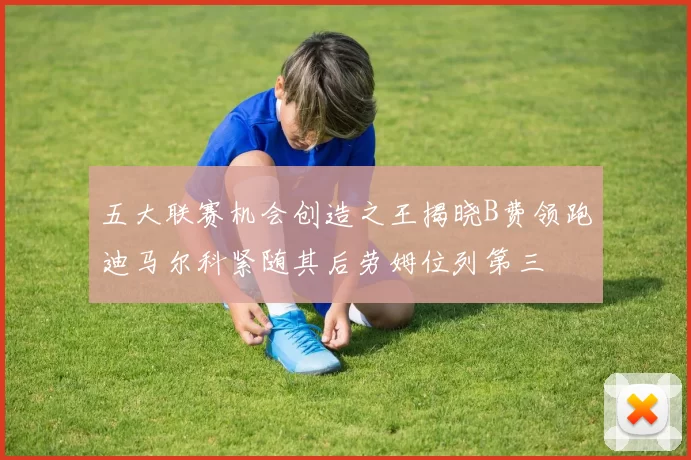 五大联赛机会创造之王揭晓B费领跑迪马尔科紧随其后劳姆位列第三